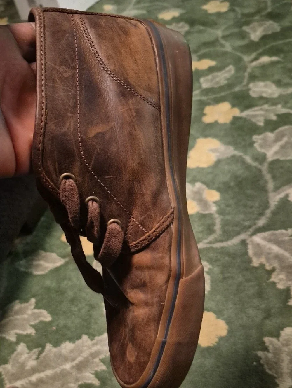 Polo by Ralph Lauren Brown Leather Chukka Boots